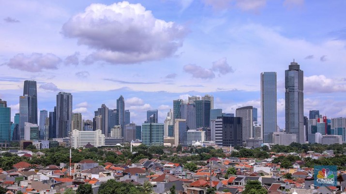 Kota Jakarta berawan pada Rabu (24/1/2024). (CNBC Indonesia/Faisal Rahman) Kota Jakarta berawan pada Rabu (24/1/2024). (CNBC Indonesia/Faisal Rahman)