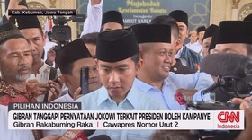 VIDEO: Presiden Boleh Kampannye, Ini Tanggapan Gibran