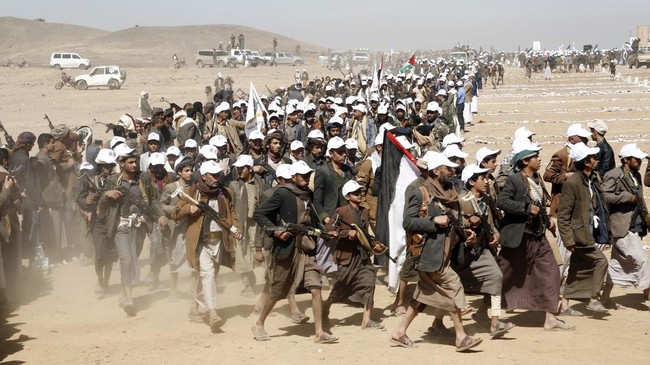 Milisi Houthi Yaman disebut bakal setop serang Laut Merah jika pengepungan di Gaza berakhir dan bantuan bisa bebas masuk.