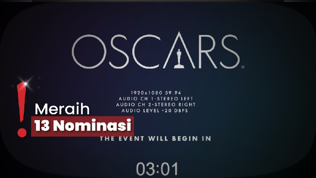 Film 'Oppenheimer' & 'Poor Things' Dominasi Nominasi Piala Oscar 2024
