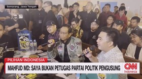 VIDEO: Mahfud MD: Saya Bukan Petugas Partai Politik Pengusung