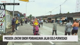 VIDEO: Presiden Jokowi Sindir Pembangunan Jalan Solo-Purwodadi