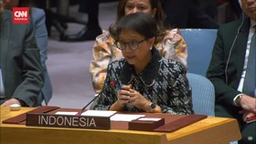VIDEO: Ini Pidato Full Menlu Retno di Debat Terbuka DK PBB