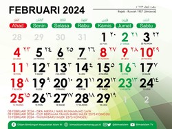 Daftar Tanggal Merah Februari 2024, Hari Penting Nasional dan Internasional