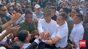 Kampanye Akbar di Palembang, Anies Disambut Antusias Pendukung
