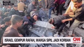 VIDEO: Israel Gempur Rafah, Warga Sipil Jadi Korban
