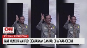 VIDEO: Niat Mundur, Mahfud Disarankan Ganjar Dihargai Jokowi