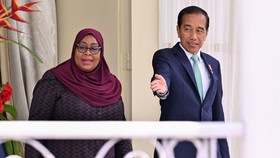 Jokowi Terima Kunjungan Presiden Tanzania, Bahas Kemerdekaan Palestina