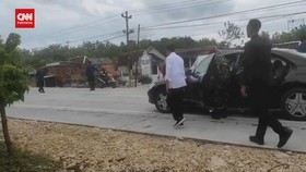 VIDEO: Istana Bantah Kabar Ban Mobil Jokowi Bocor di Jateng