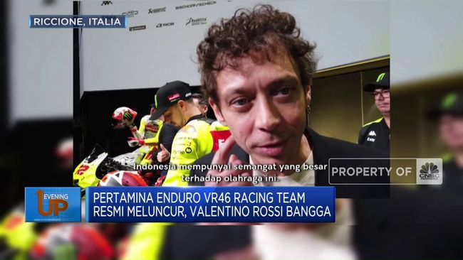 Valentino Rossi Bangga Kolaborasi dengan Pertamina Enduro