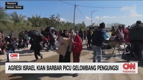 VIDEO: Agresi Israel Kian Barbar Picu Gelombang Pengungsi