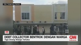 VIDEO: Debt Collector Bentrok Dengan Warga