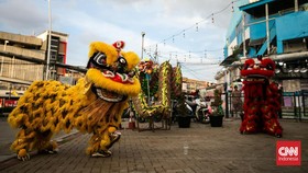 10 Tempat di Jakarta Gelar Pertunjukan Barongsai Saat Imlek 2024