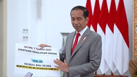 Presiden Boleh Kampanye Hingga Iriana Pose Dua Jari