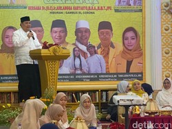 Airlangga Resmikan Gerakan Tadarus Al Quran Gibran di Bekasi