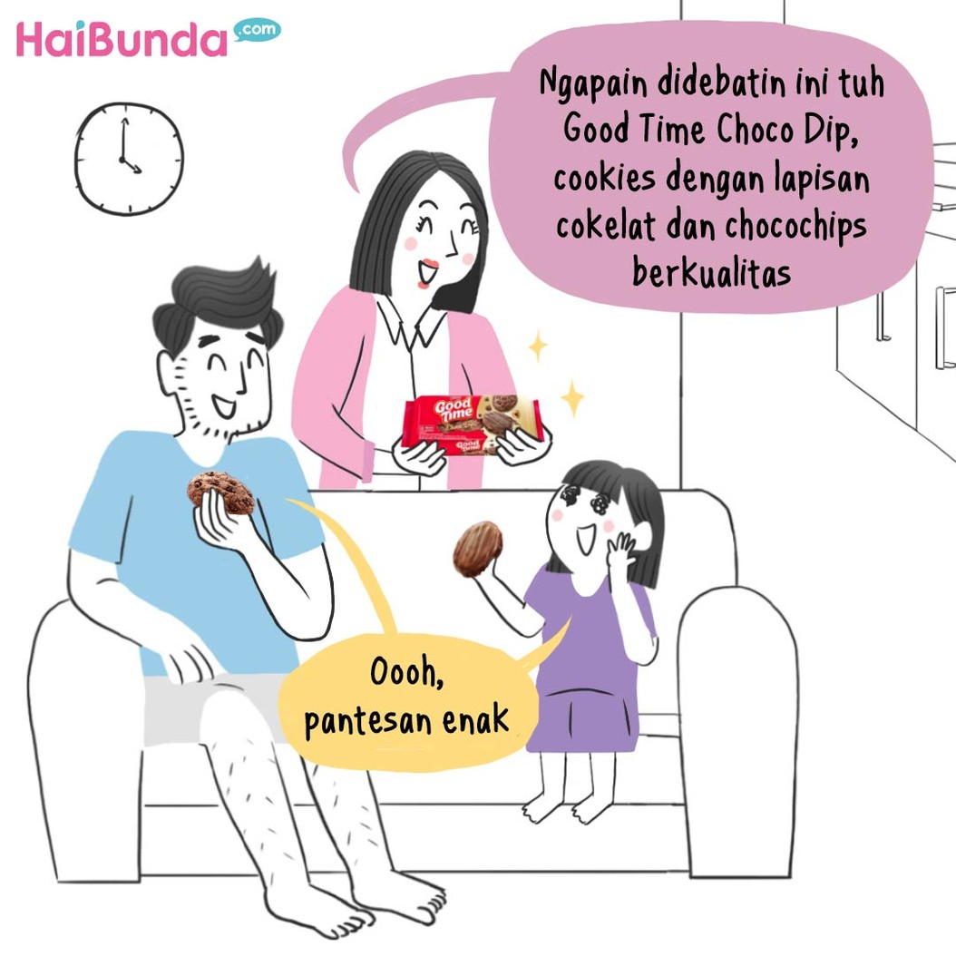 Komik Enak Mana Ya Bun&quest; Chochochips atau Choco Dip&quest;