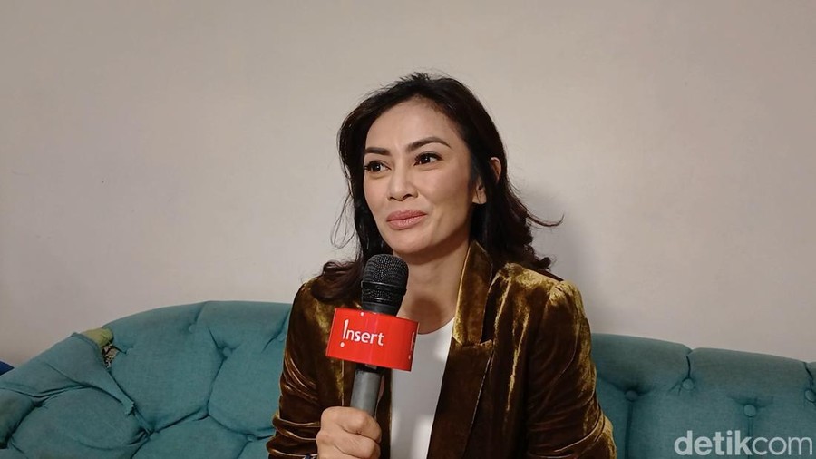 masayu anastasia masayu anastasia saat ditemui di kawasan Jakarta.