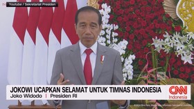 VIDEO: Jokowi Ucapkan Selamat Untuk Timnas Indonesia