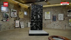 VIDEO: Pameran Curhat Warga London Lewat Coretan di Toilet