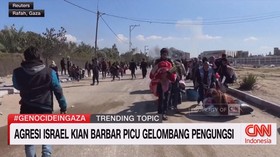 VIDEO: Agresi Israel Kian Barbar Picu Gelombang Pengungsi
