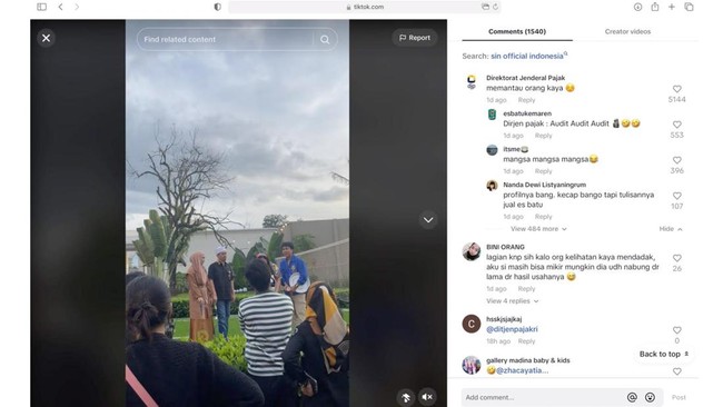 Ditjen Pajak mengomentari unggahan artis April Jasmine di akun TikTok miliknya. Ia dan sang suami, Ustaz Solmed belum lama ini memamerkan rumah mewahnya.