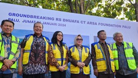 Chairul Tanjung Saat Groundbreaking RS di Palu: Muliakan Kaum Dhuafa!
