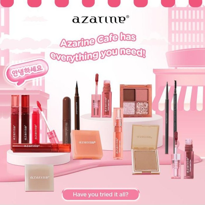Makeup set dari Azarine X Red Velvet/Foto: instagram.com/azarinecosmeticofficial