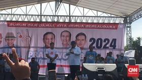 Ditemani Maruarar Sirait, Prabowo Kampanye Akbar di Subang