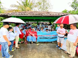 Relawan Kawan Gibran Gelar Makan Siang Gratis, Kali ini di Kabupaten Bekasi