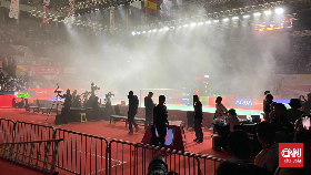 Lampu Dalam Istora Terbakar, Semifinal Indonesia Masters Tertunda