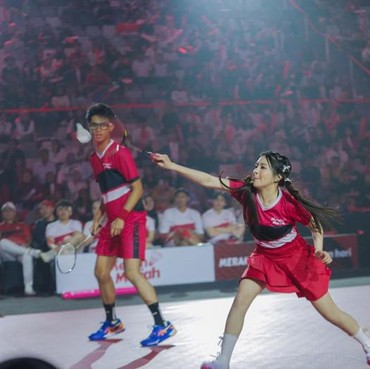 Momen Alam Ganjar & Eca Aura Disorot, Simak Lagi Keseruan Pertandingan Merah Meriah