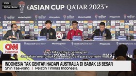 VIDEO: Indonesia Tak Gentar Hadapi Australia di Babak 16 Besar