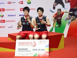 Juara Ganda Putri Indonesia Masters 2024, Liu/Tan Terkesan Fans Istora