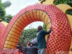 Liong Naga 20 Meter Akan Semarakkan Imlek di Surabaya