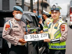 Catat! Pelat RF atau ZZ Tak Kebal Ganjil Genap