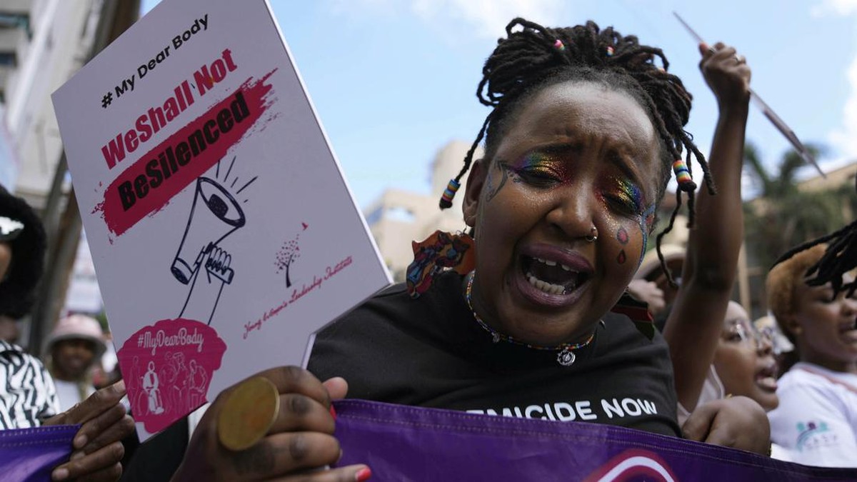 FOTO: Kala Perempuan di Seantero Kenya Memprotes Femisida