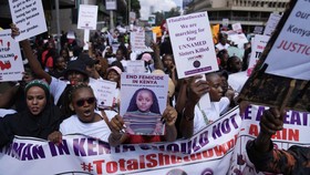 Demo Besar-besaran, Perempuan Kenya Berteriak Memprotes Femisida