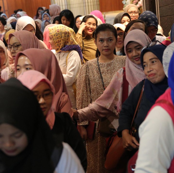 <p>Pilihan Bunda Awards 2023 kembali hadir, Bunda. Kali ini acara diselenggarakan di Soehanna Hall, The Energy Building, SCBD, Minggu (28/01/2024). (Foto: Agung Pambudhy)</p>