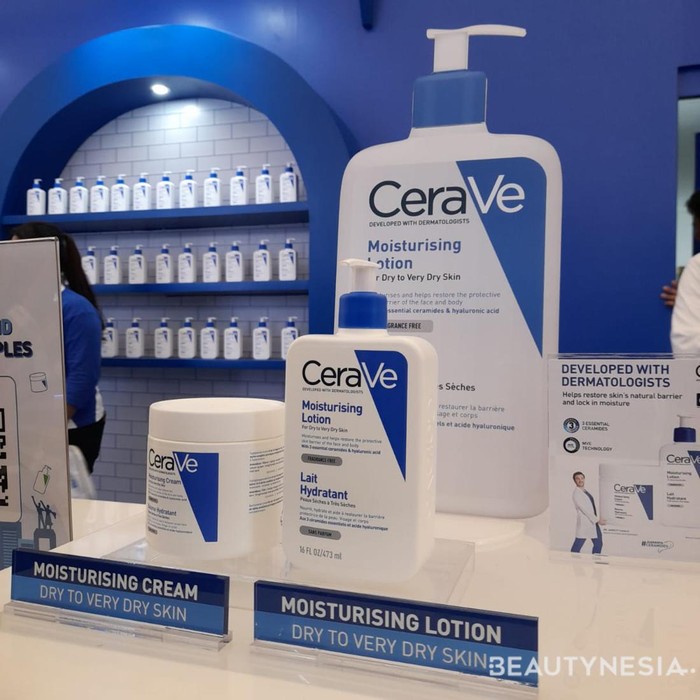 Rangkaian produk moisturizer dari CeraVe