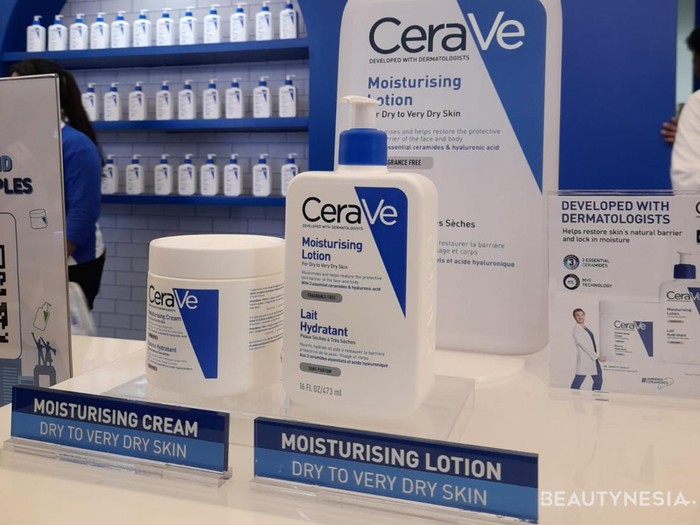 Rangkaian produk moisturizer dari CeraVe