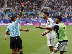 Pelatih Irak Kecam Wasit yang Kartu Merah Aymen Hussen Usai Selebrasi