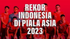 INFOGRAFIS: Rekor Indonesia di Piala Asia 2023