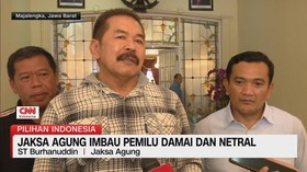 VIDEO: Jaksa Agung Imbau Pemilu Damai dan Netral