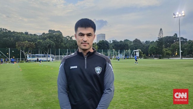Pelatih Uzbekistan U-20 Nishonov Farkhod memuji penampilan Timnas Indonesia di Piala Asia 2023 (2024).