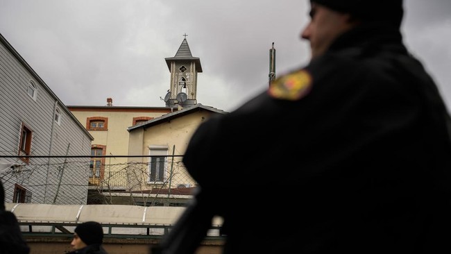 FOTO: Horor Penembakan Gereja Istanbul Turki oleh ISIS
