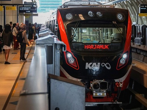 LRT Jabodebek Kaji Perpanjang Rute hingga Bogor