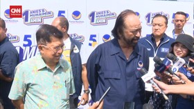 VIDEO: Ajak JK Kampanye Anies, Surya Paloh: Sahabat Lama di Golkar