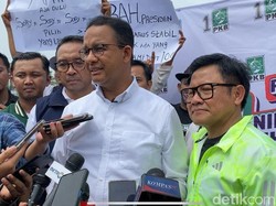 Wabendum Timnas AMIN Diperiksa KPK Terkait Kasus SYL, Anies: Jalani Saja