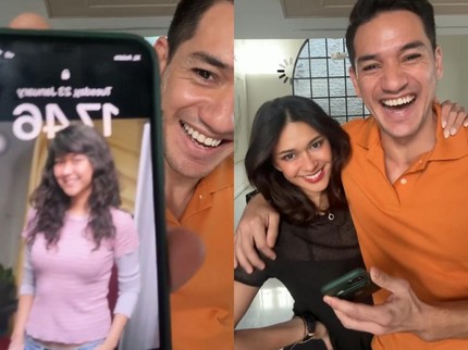 Potret Pasangan Artis Ikut Tren 'I Keep Her Picture In My Wallet', Seru Bikin Ngakak