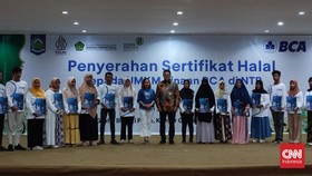 BCA Beri 1.000 Sertifikat Halal Gratis ke UMKM RI, Terbanyak di NTB